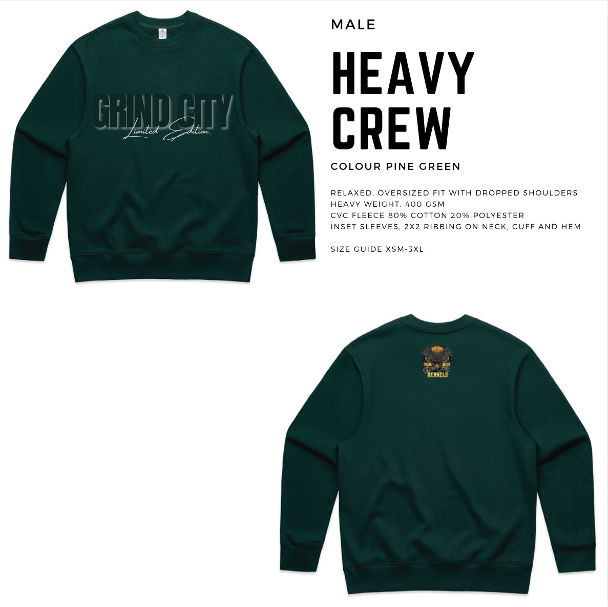 Grind City Crewnecks MALE